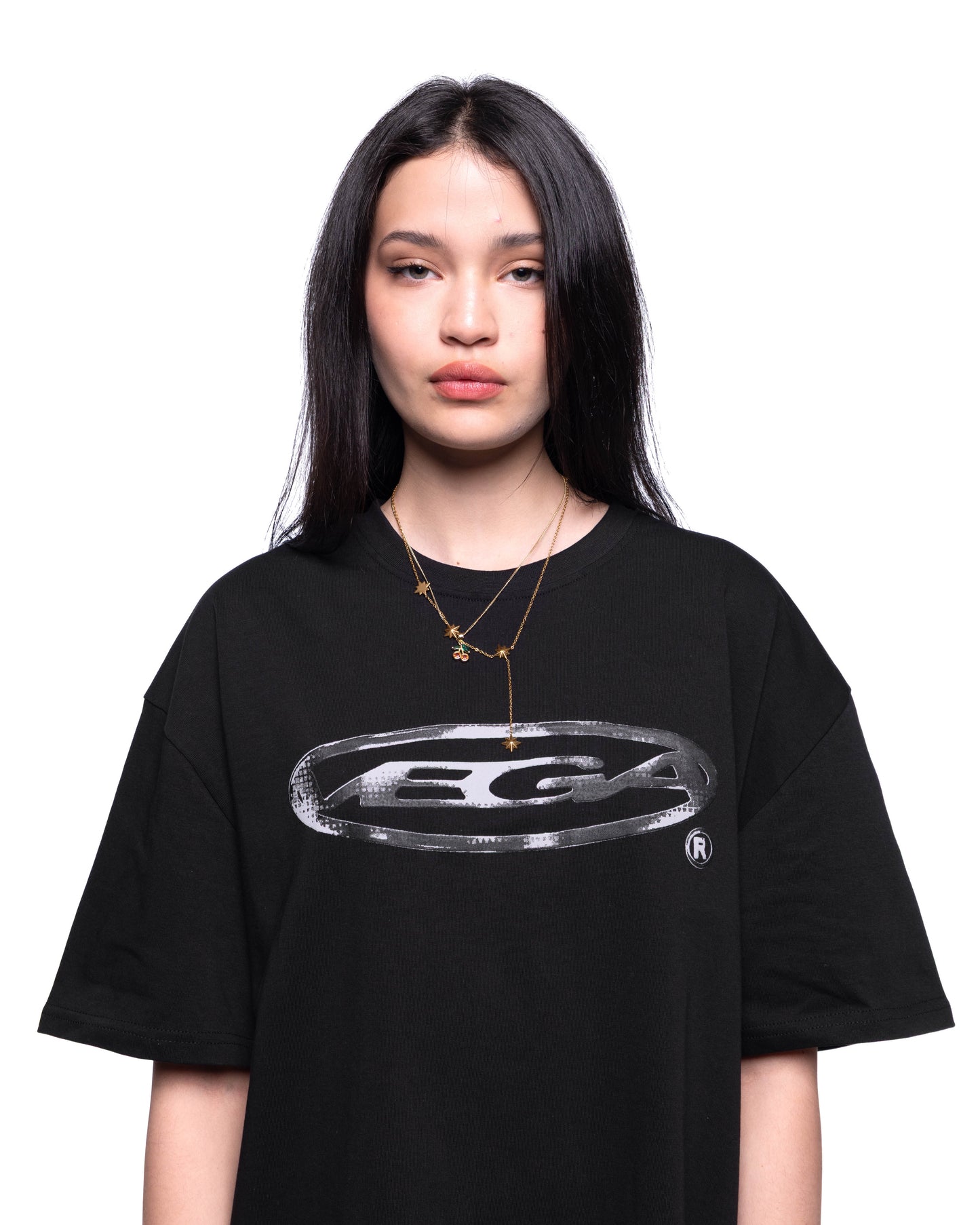 BLACK CHROME TEE