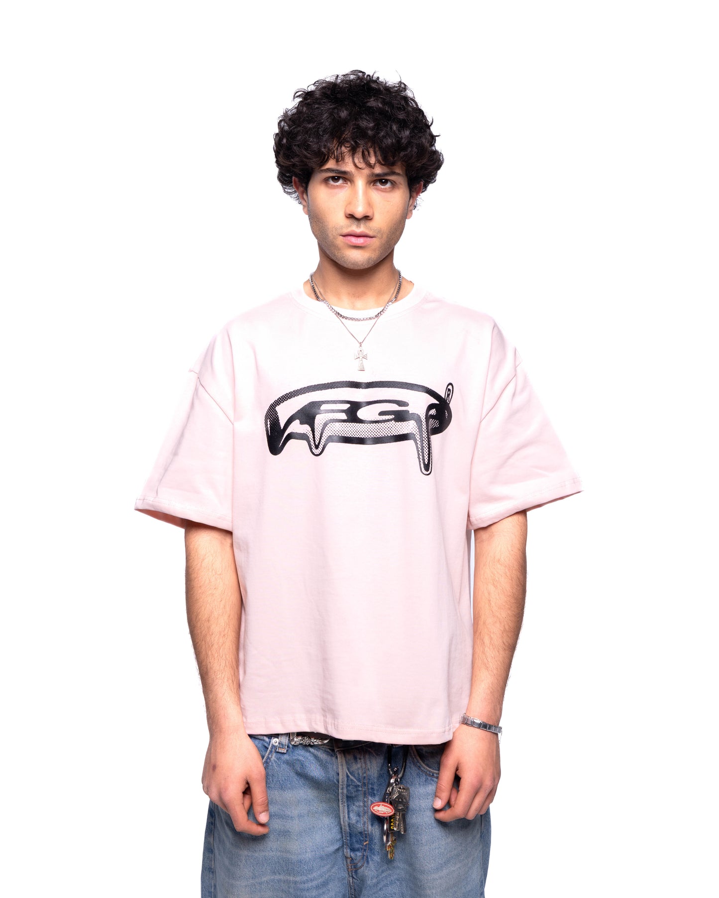 PINK MELT DOWN TEE