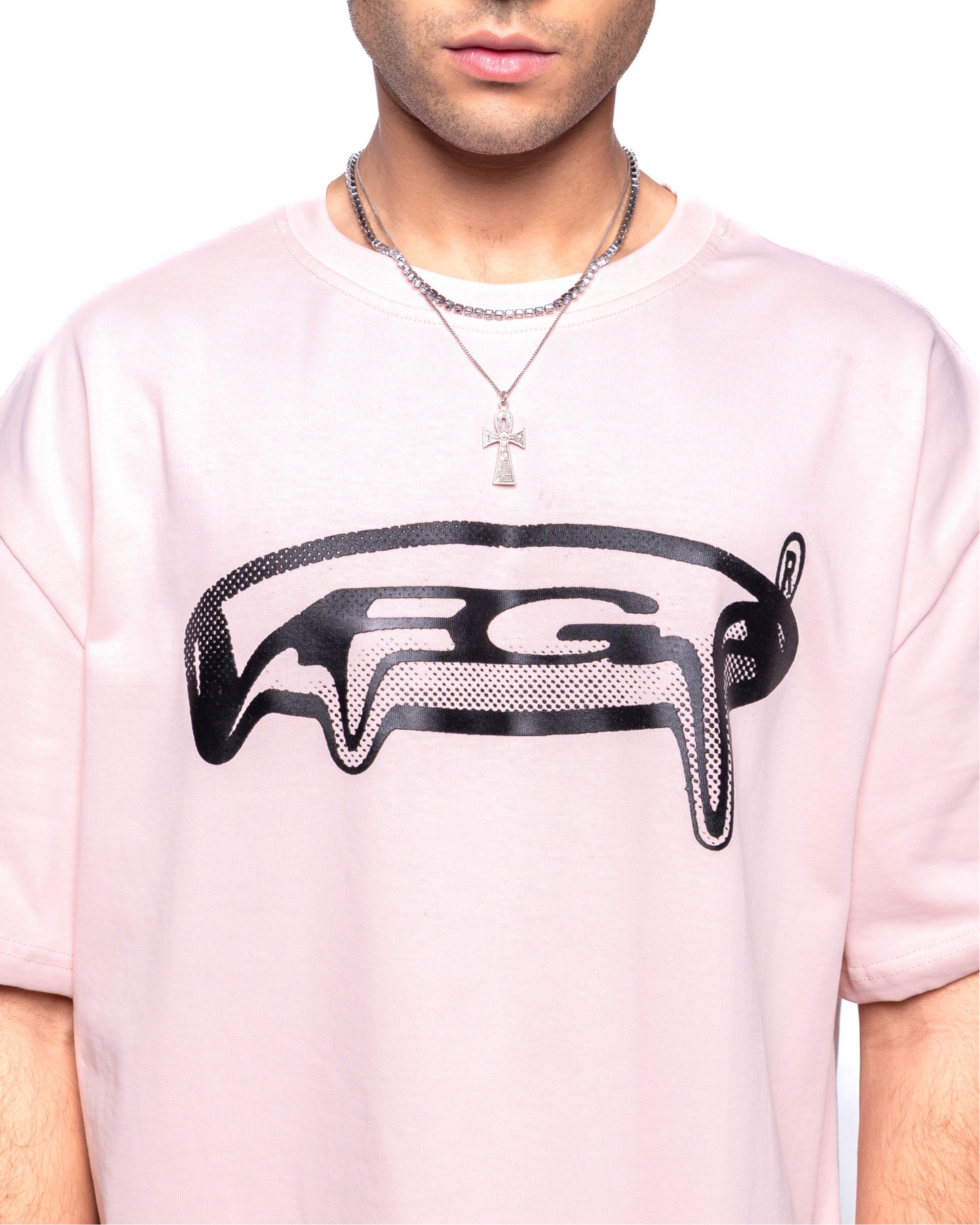 PINK MELT DOWN TEE