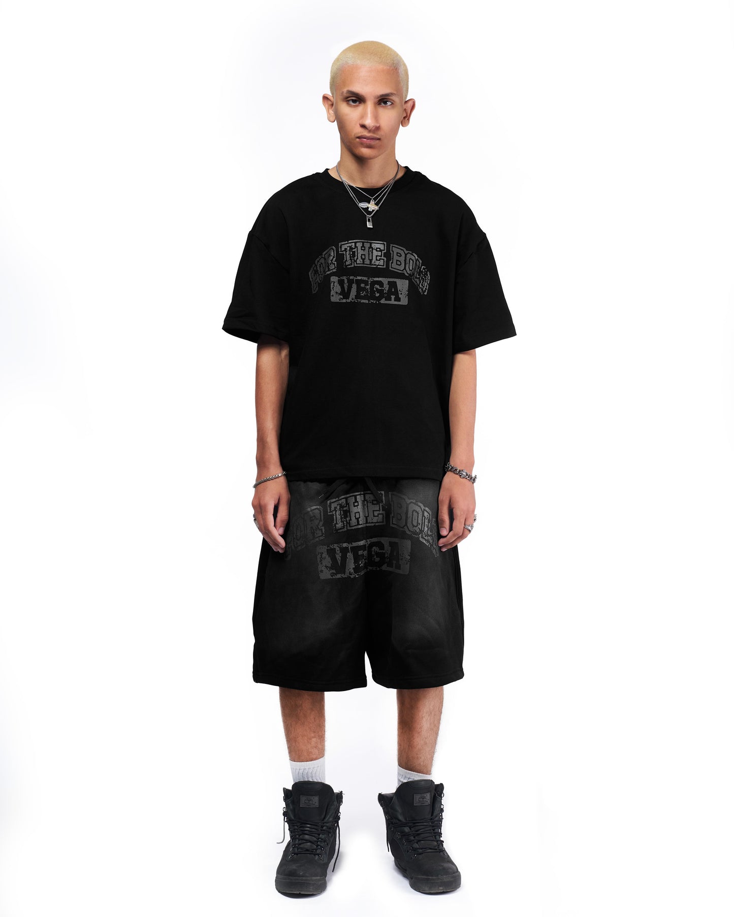 FOR THE BOLD BLACK TEE