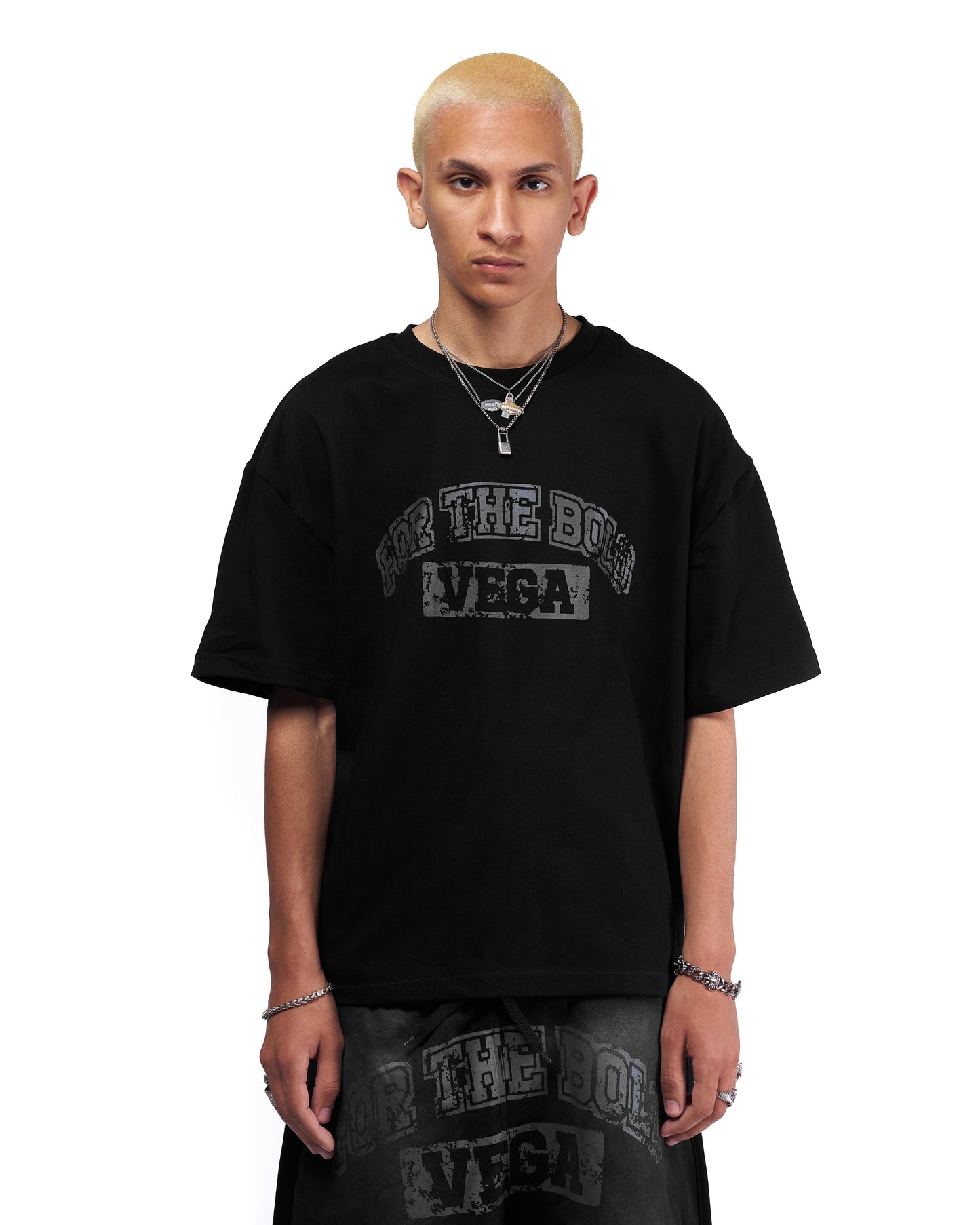 FOR THE BOLD BLACK TEE