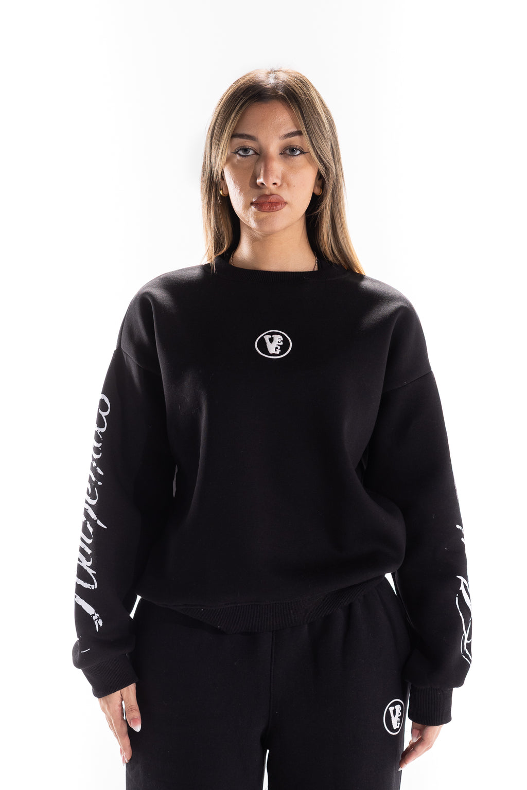 BLACK AUTHENTICS CREWNECK