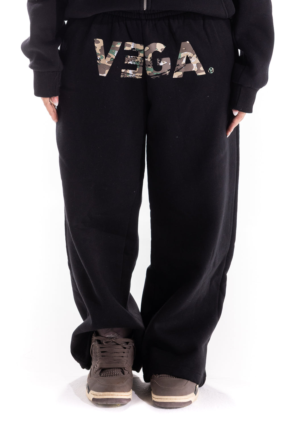 BLACK CORE CAMO SWEATPANTS