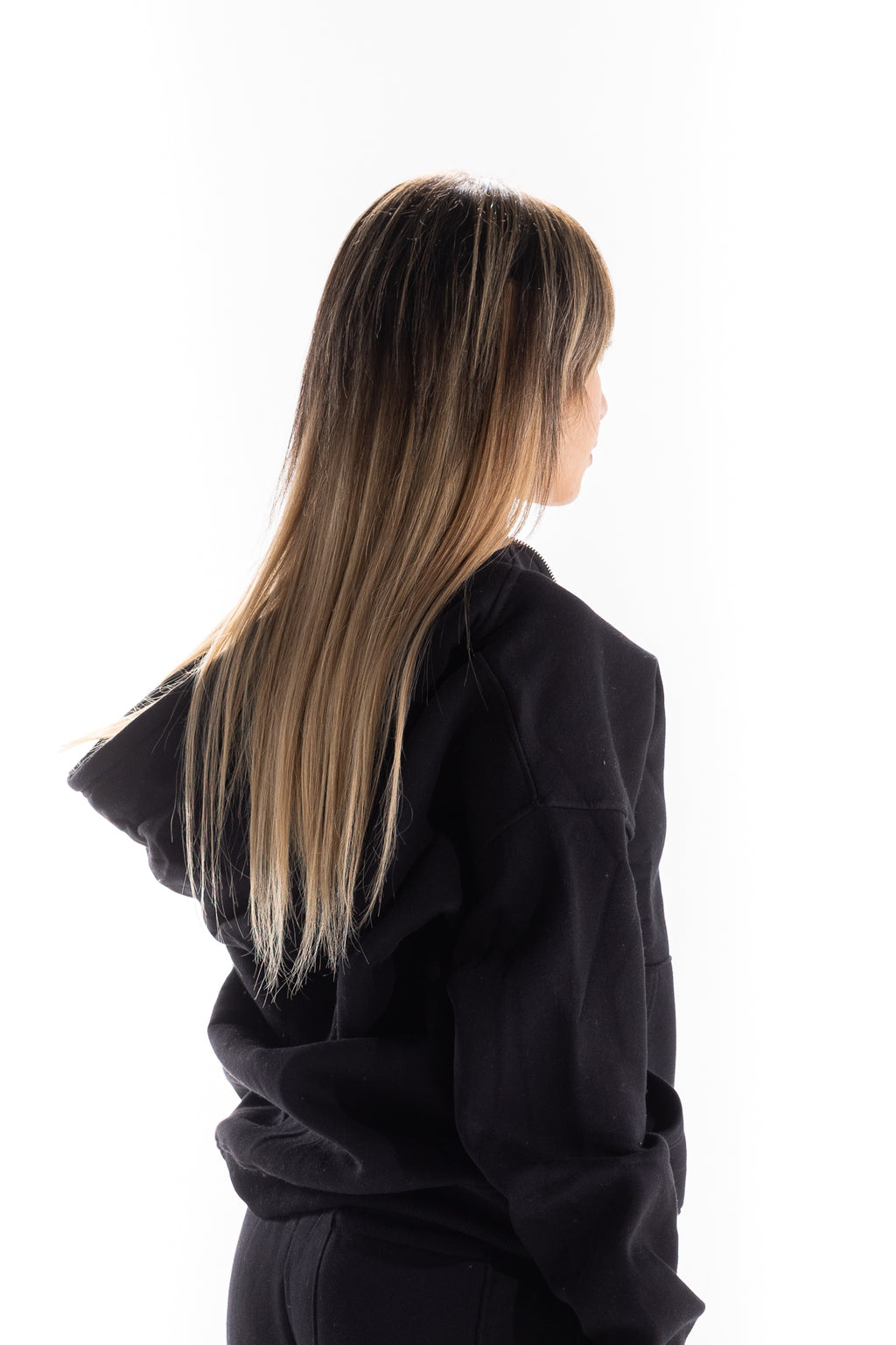 BLACK CORE CAMO ZIP UP