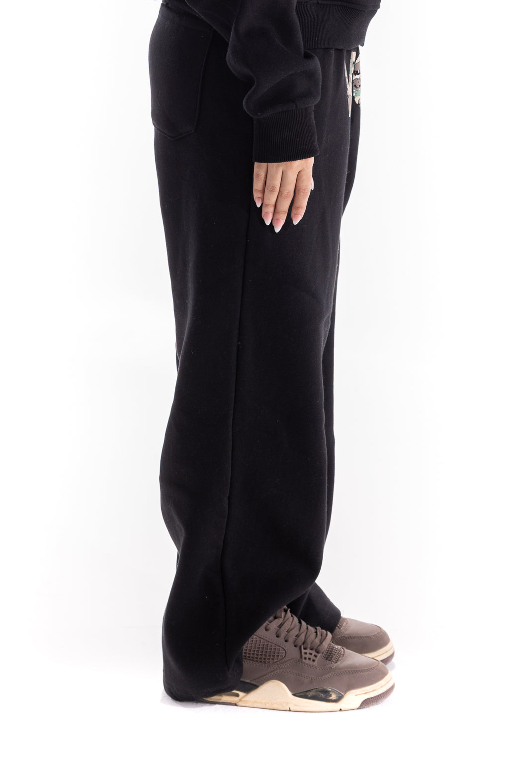 BLACK CORE CAMO SWEATPANTS