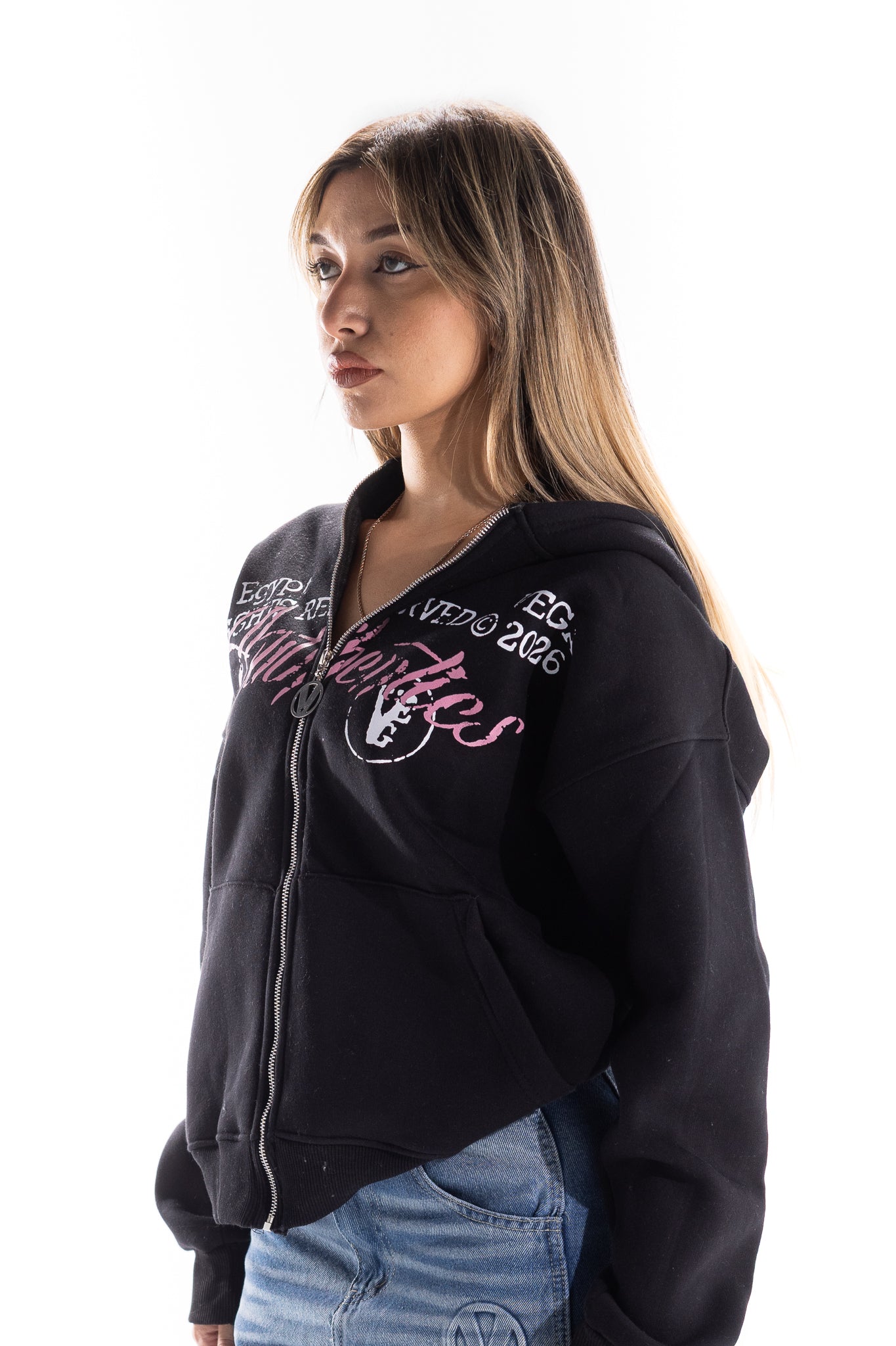 ORIGINAL PINK AUTHENTICS ZIP UP