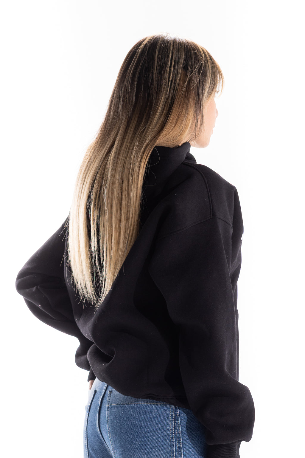 BLACK STATEMENT HOODIE