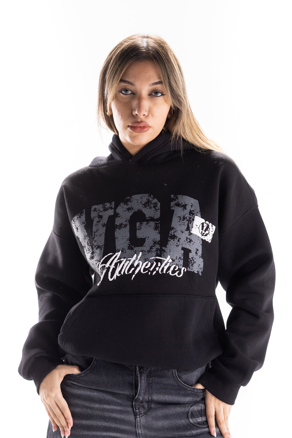 BLACK VGA HOODIE