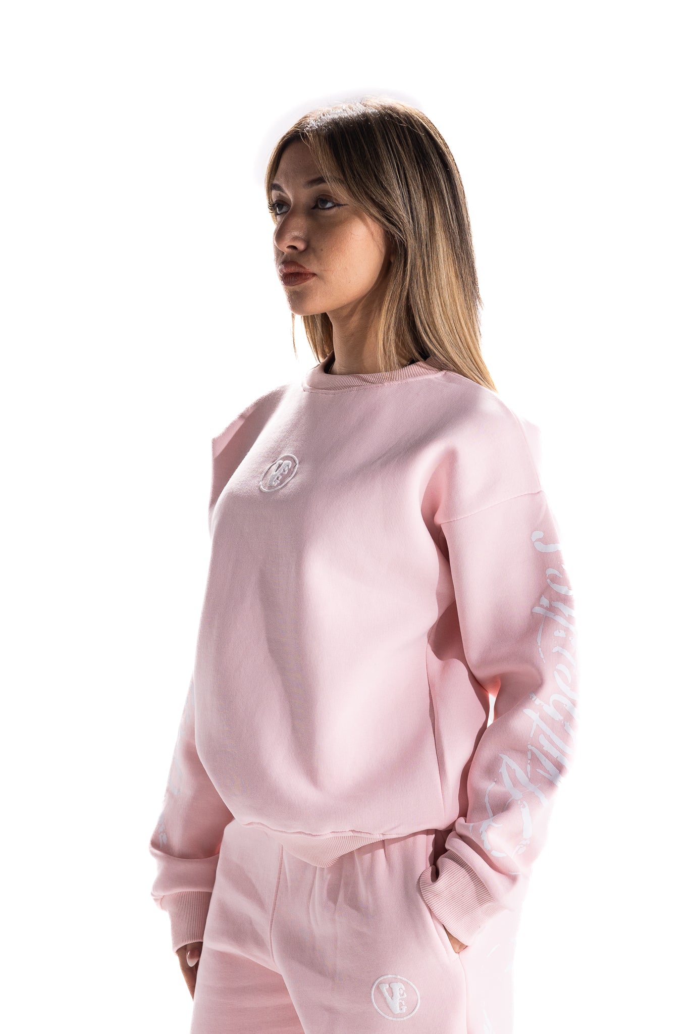 PINK AUTHENTICS CREWNECK