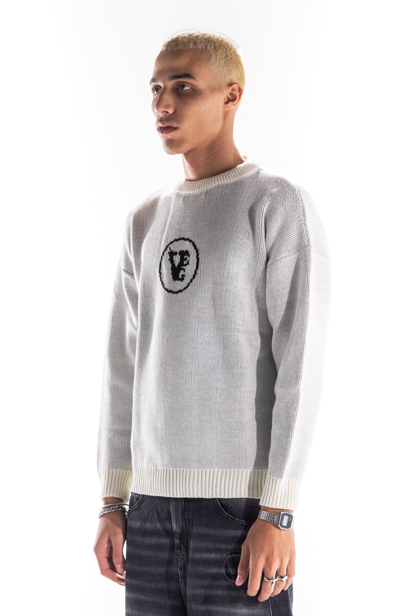 OFF-WHITE LOGO SWEATER