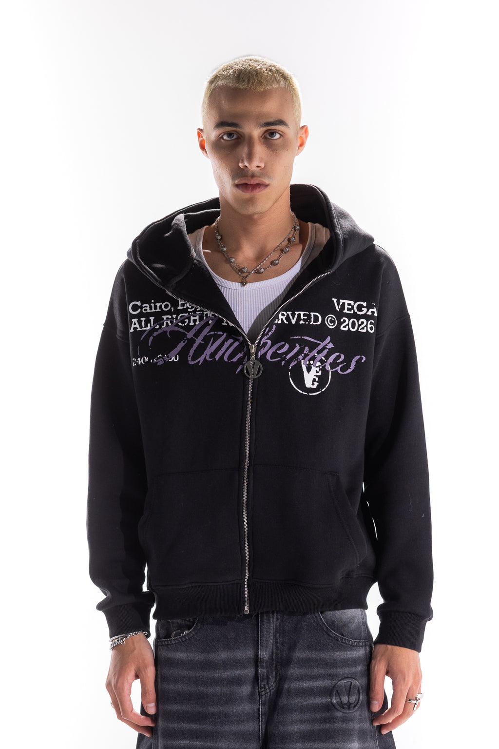 ORIGINAL PURPLE AUTHENTICS ZIP UP