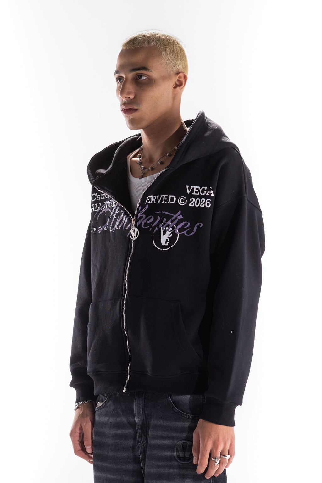 ORIGINAL PURPLE AUTHENTICS ZIP UP