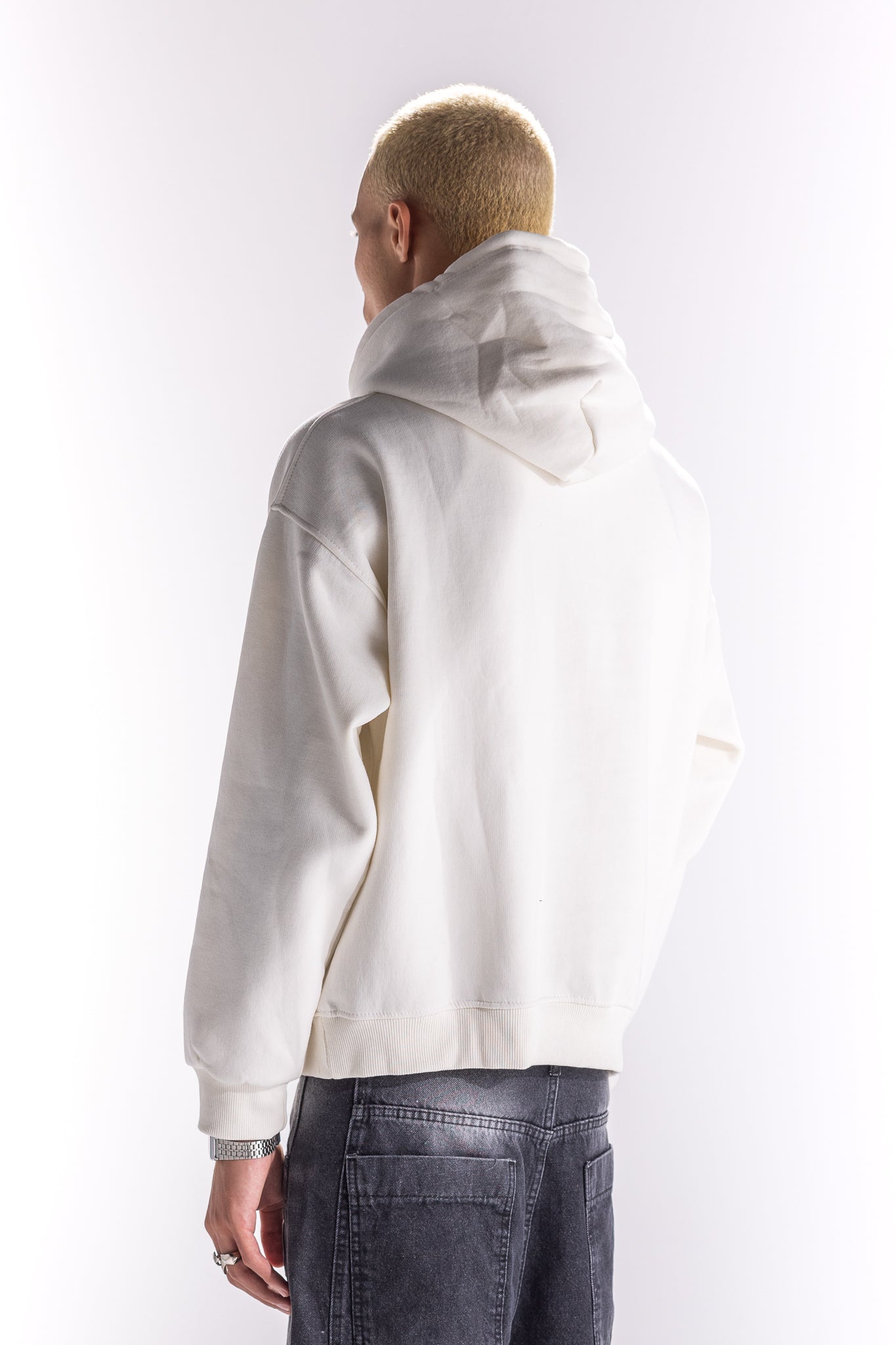 WHITE VEGA STANDARD HOODIE