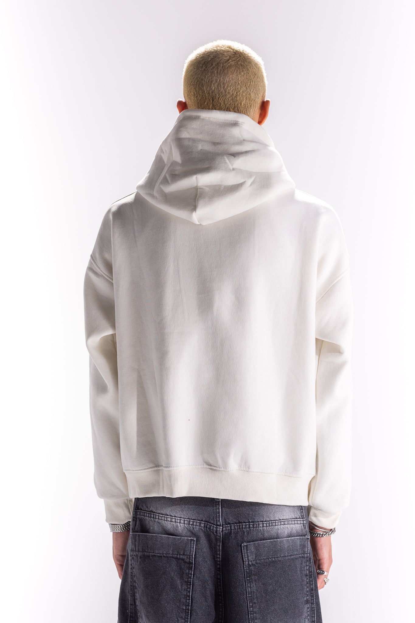 WHITE VEGA STANDARD HOODIE