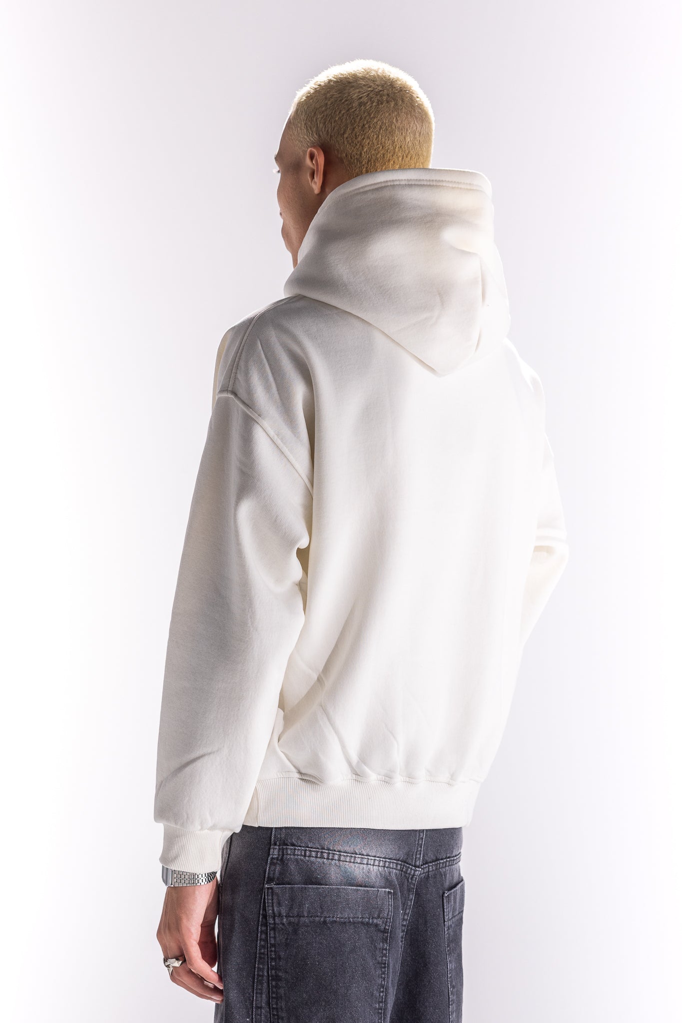 WHITE FENCE HOODIE