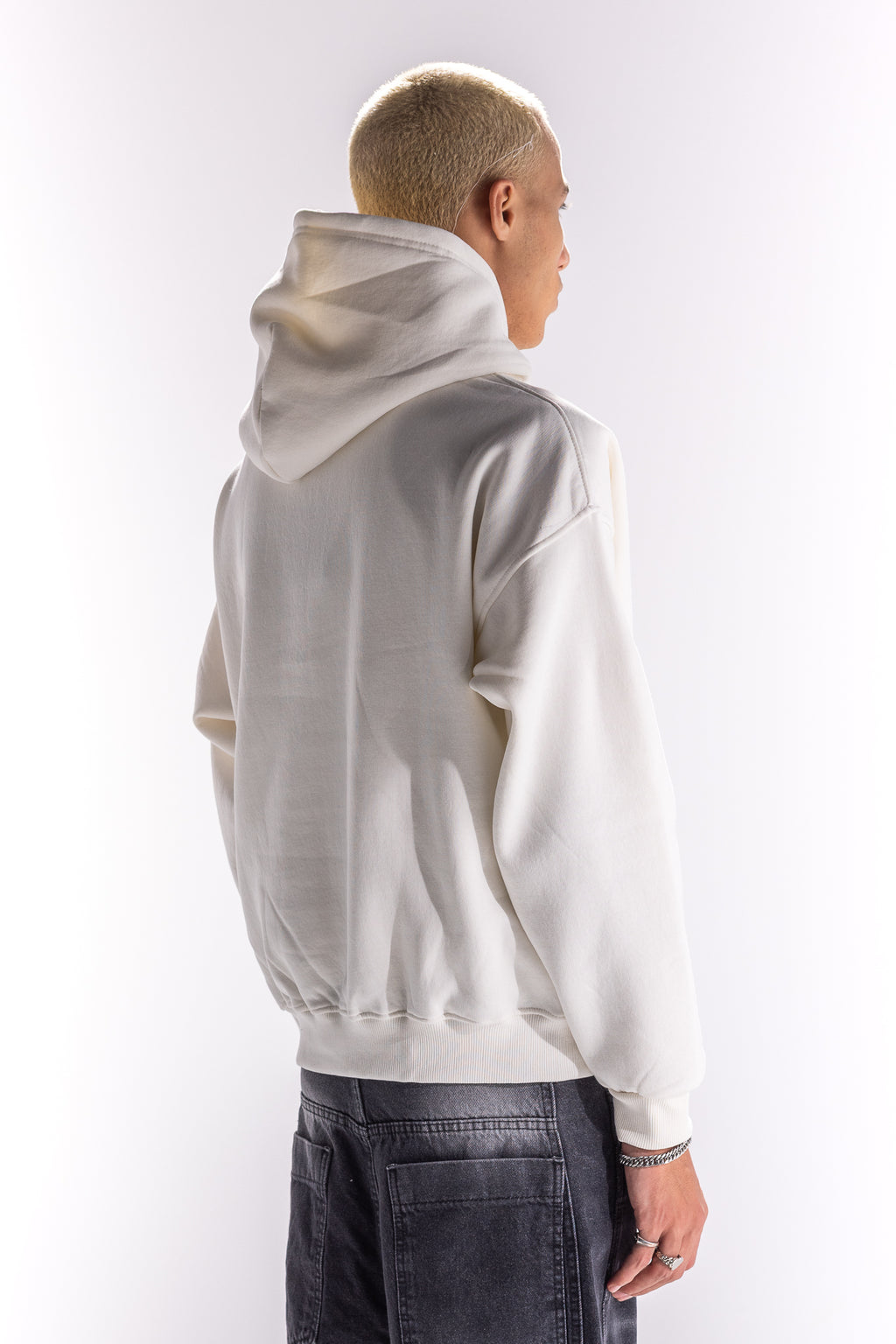 WHITE FENCE HOODIE