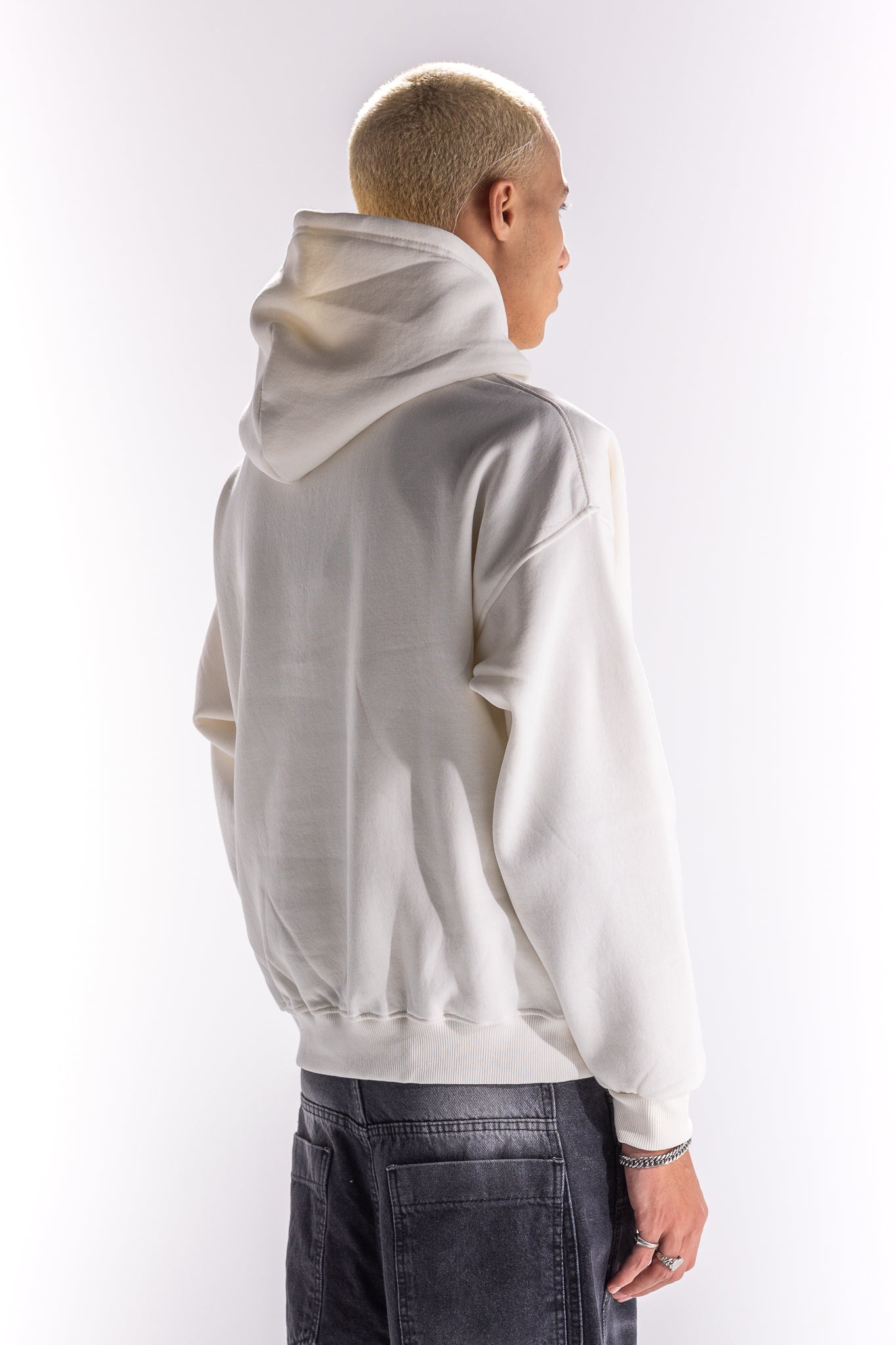 WHITE FENCE HOODIE