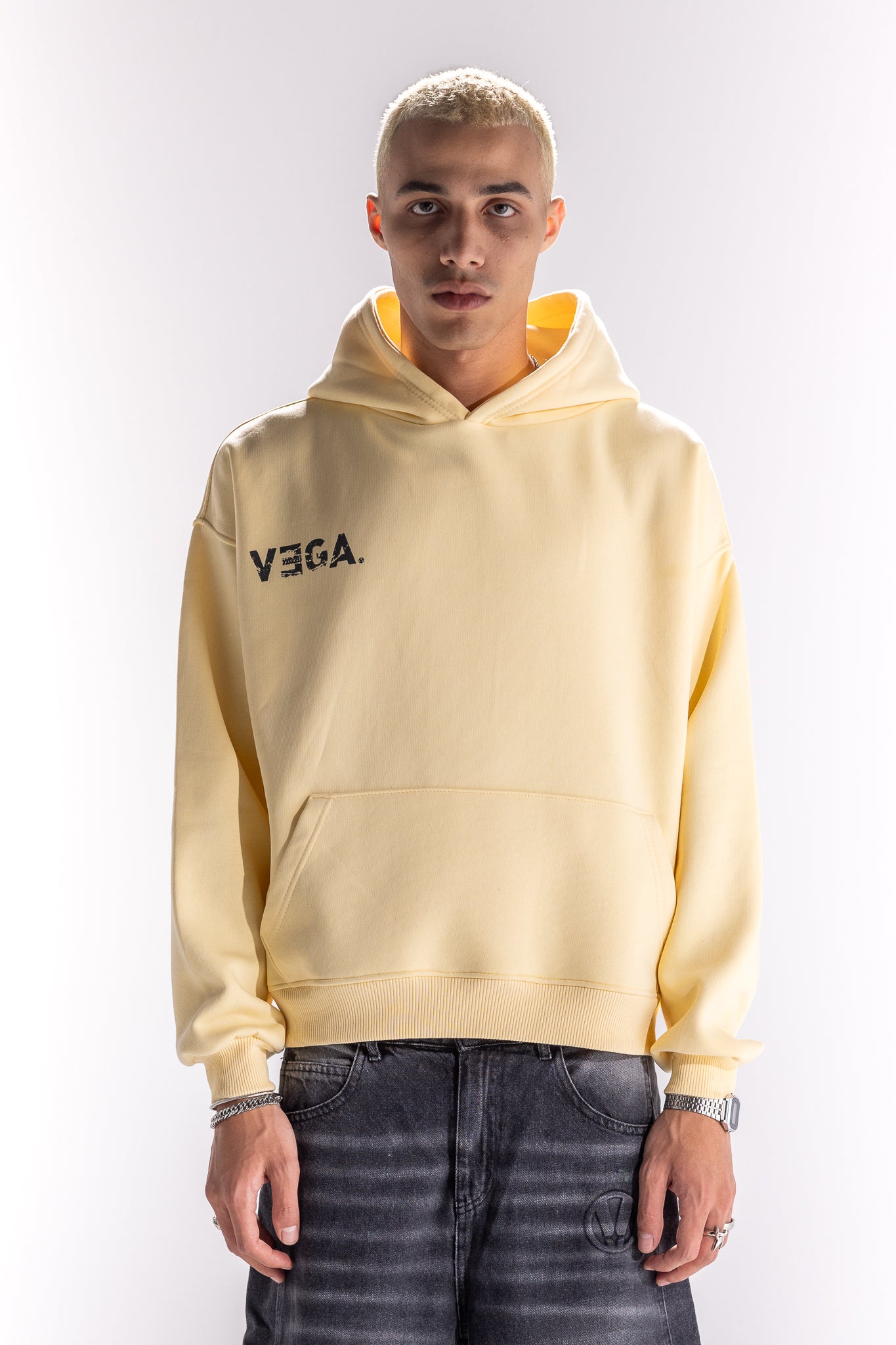 BUTTER BACK SCRIPT HOODIE