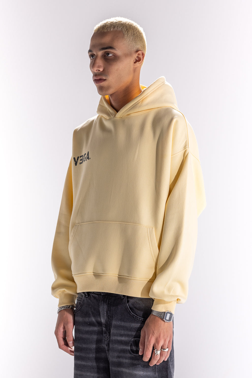 BUTTER BACK SCRIPT HOODIE
