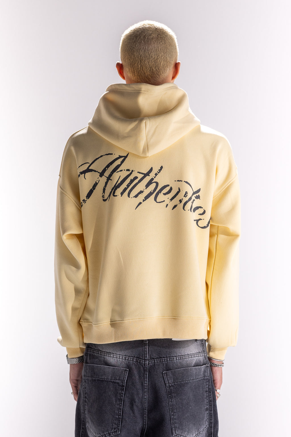 BUTTER BACK SCRIPT HOODIE