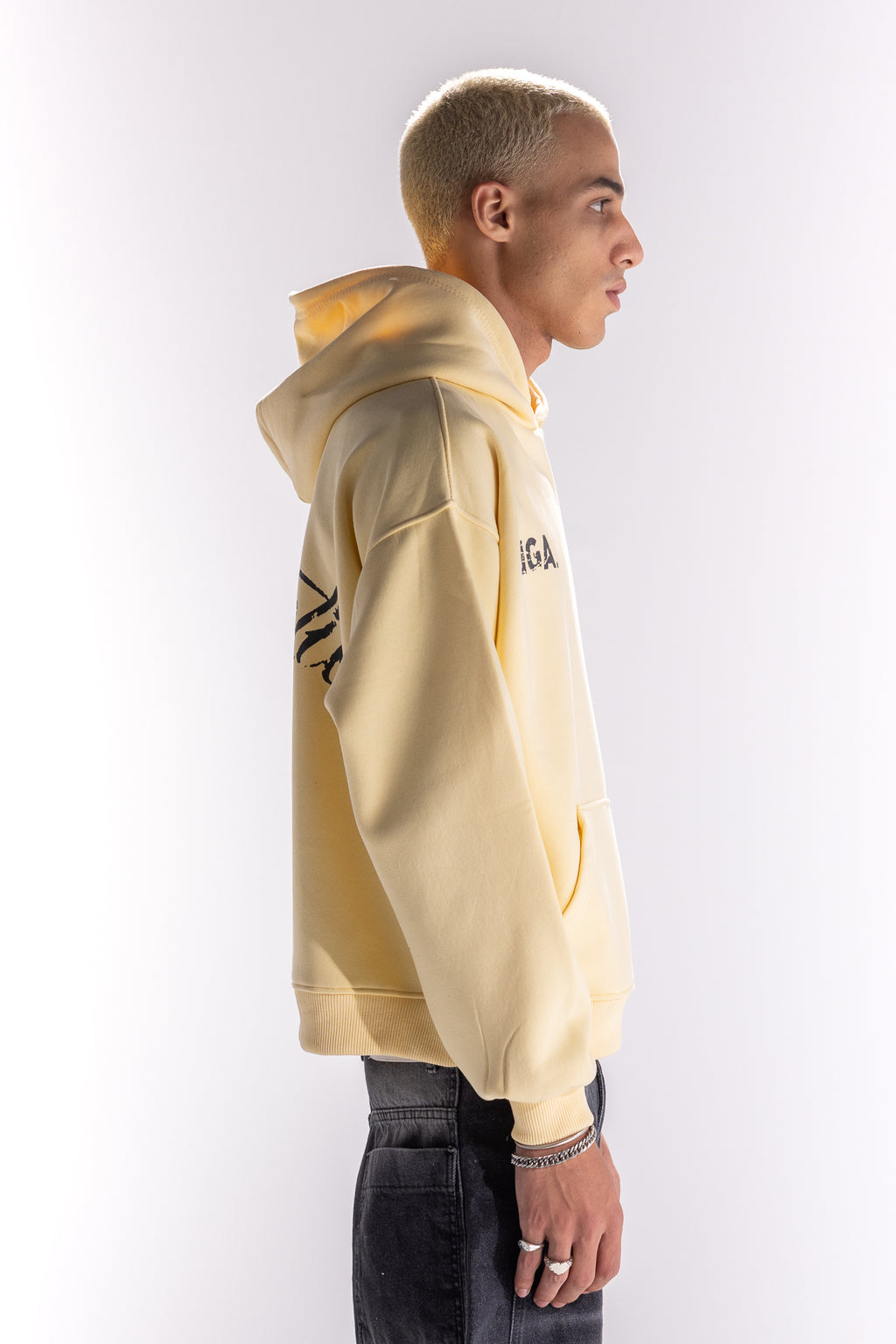 BUTTER BACK SCRIPT HOODIE