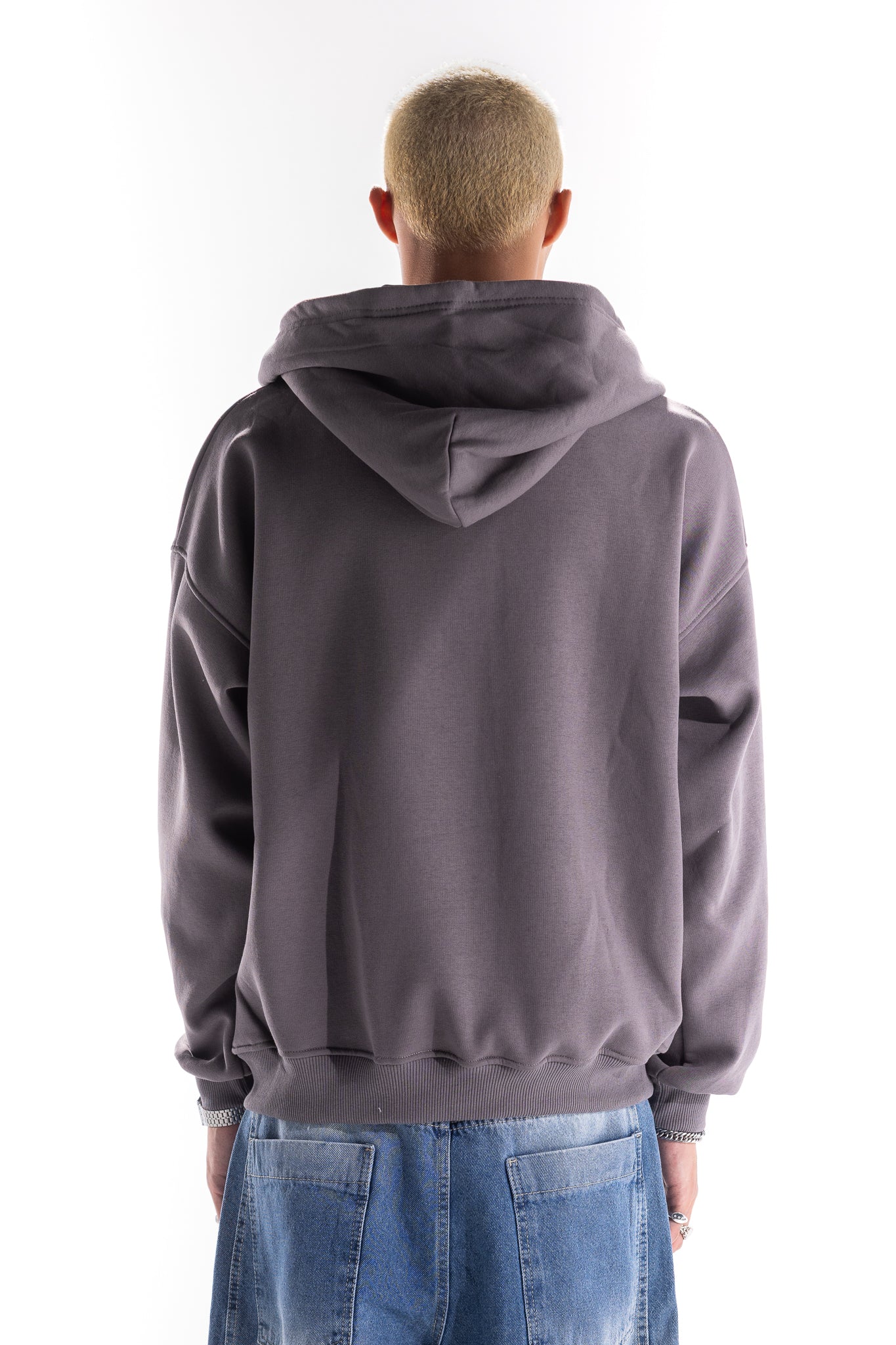 STONE TRI-TEXT ZIP UP (Pre Order)