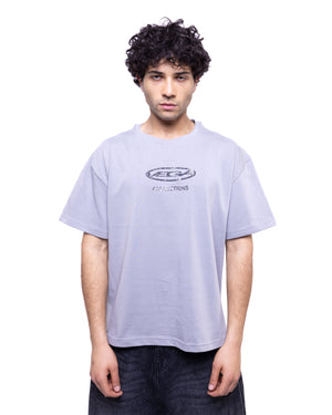GREY LOGO TEE