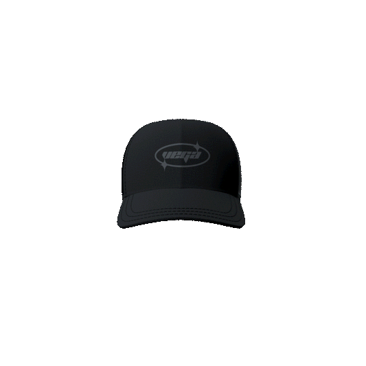 Black Vega Cap (Black logo)