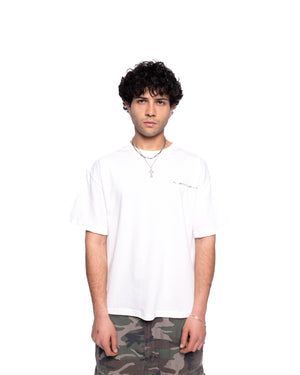 WHITE CAMO TEE