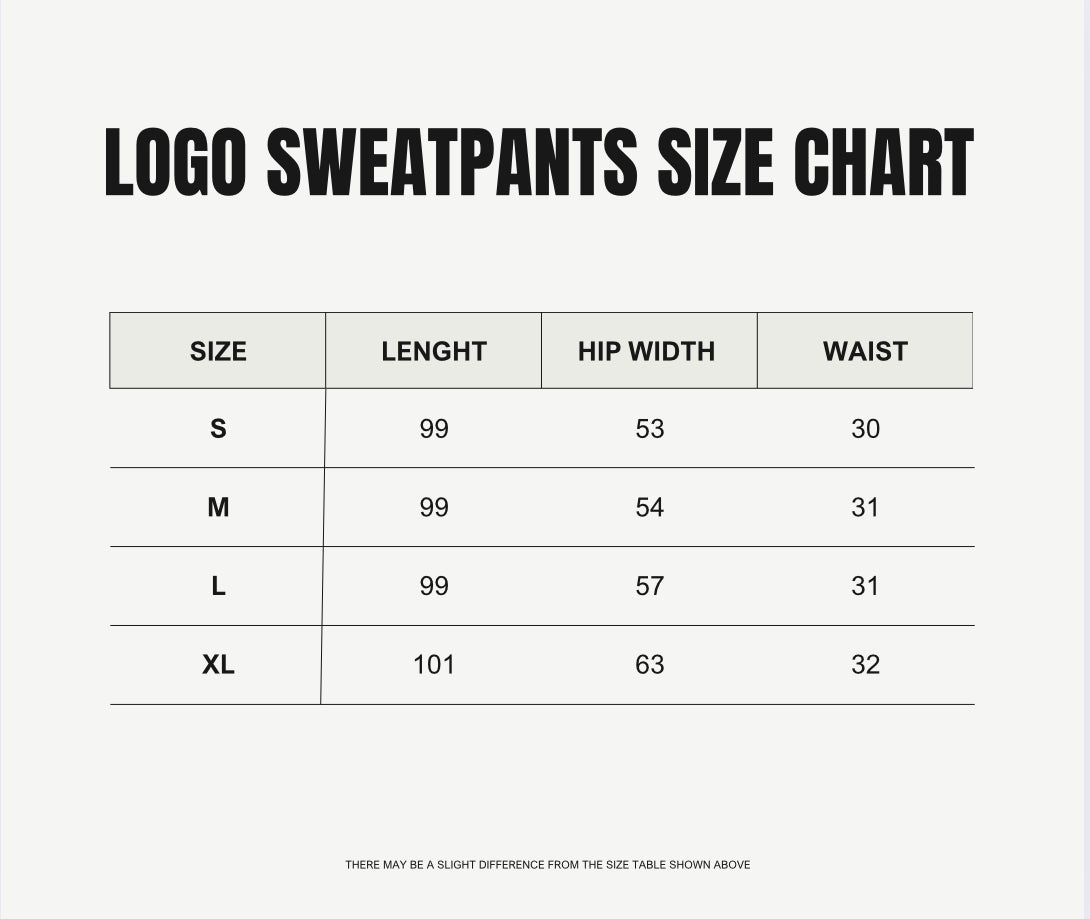 LOGO SWEATPANTS BLACK