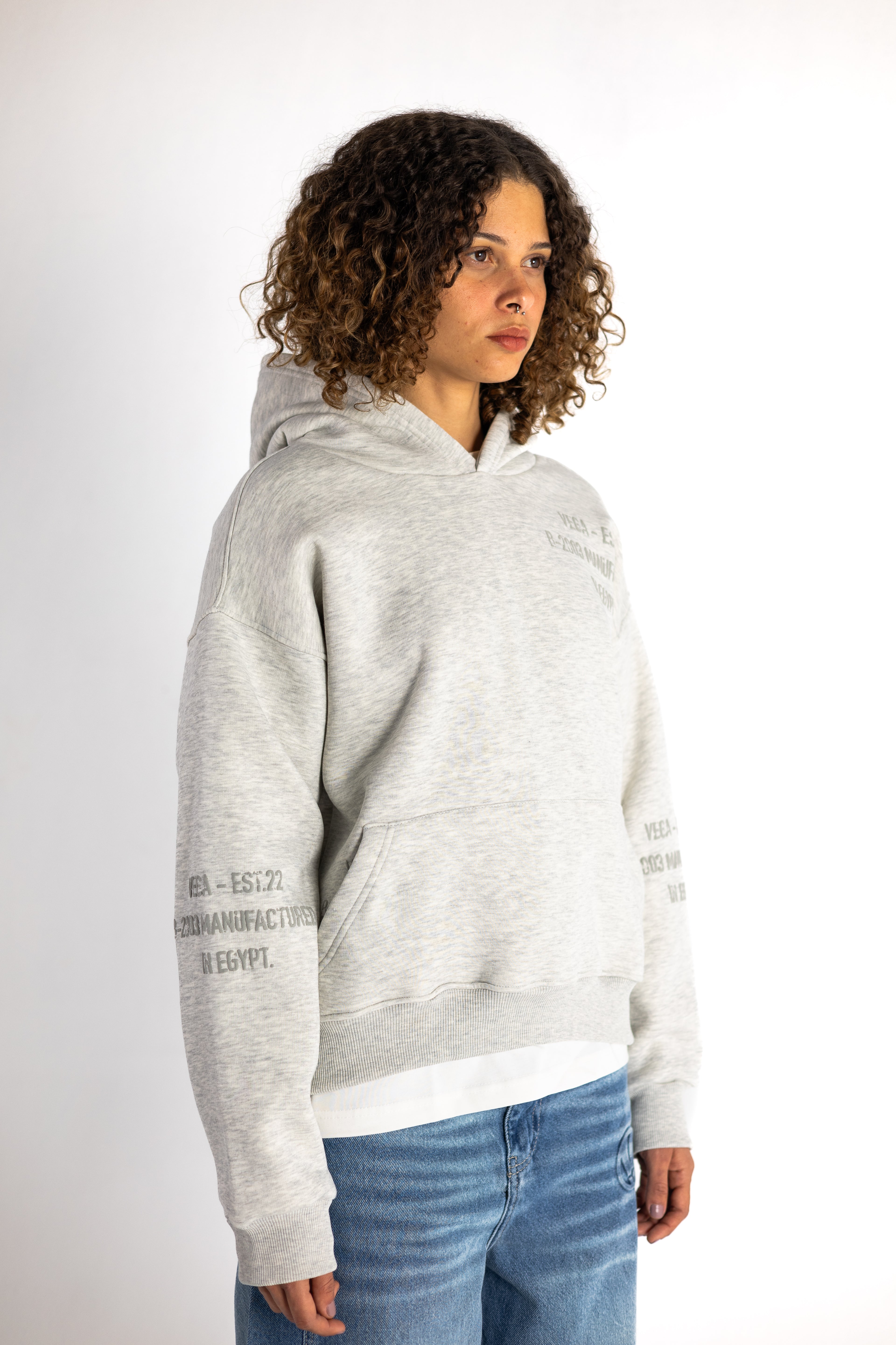 THE GREY UTILITY HOODIE