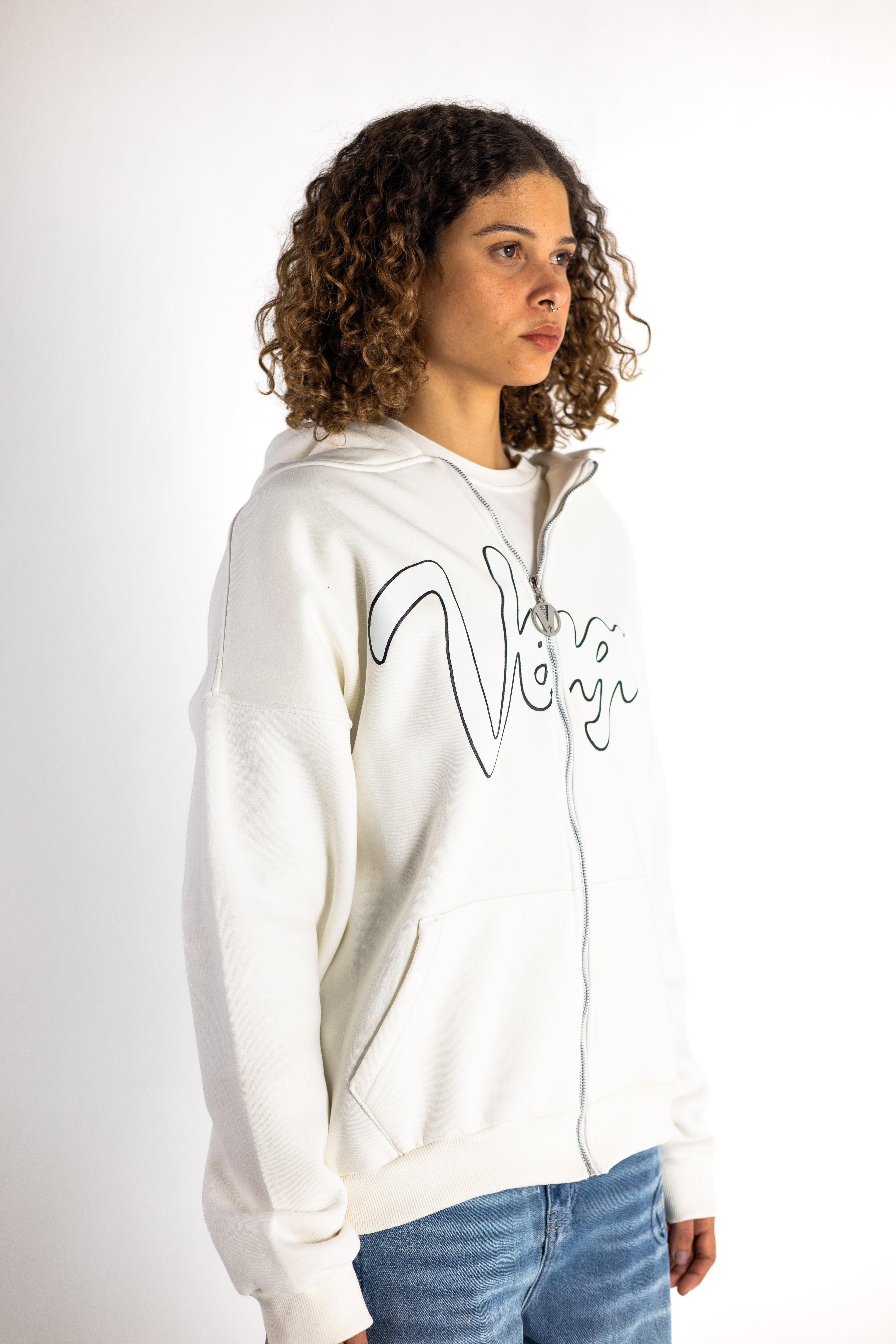 OFF-WHITE FROST ZIP UP